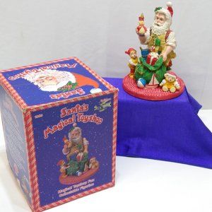 Santa's Magical Toy Shop Collectible Figurine - Cheryl Ann Original 1995 Vintage